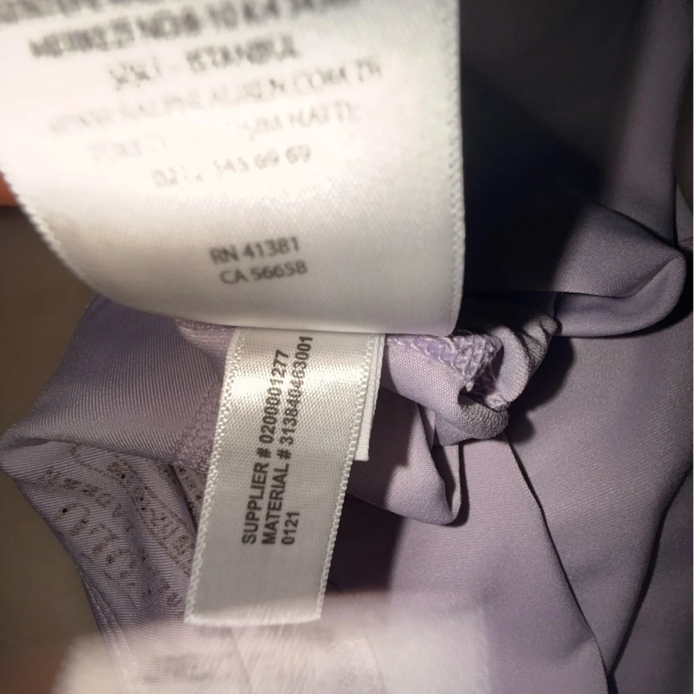 Polo Ralph Lauren PURPLE Girls Athletic Yoga Stretch Shorts, US large 12/14